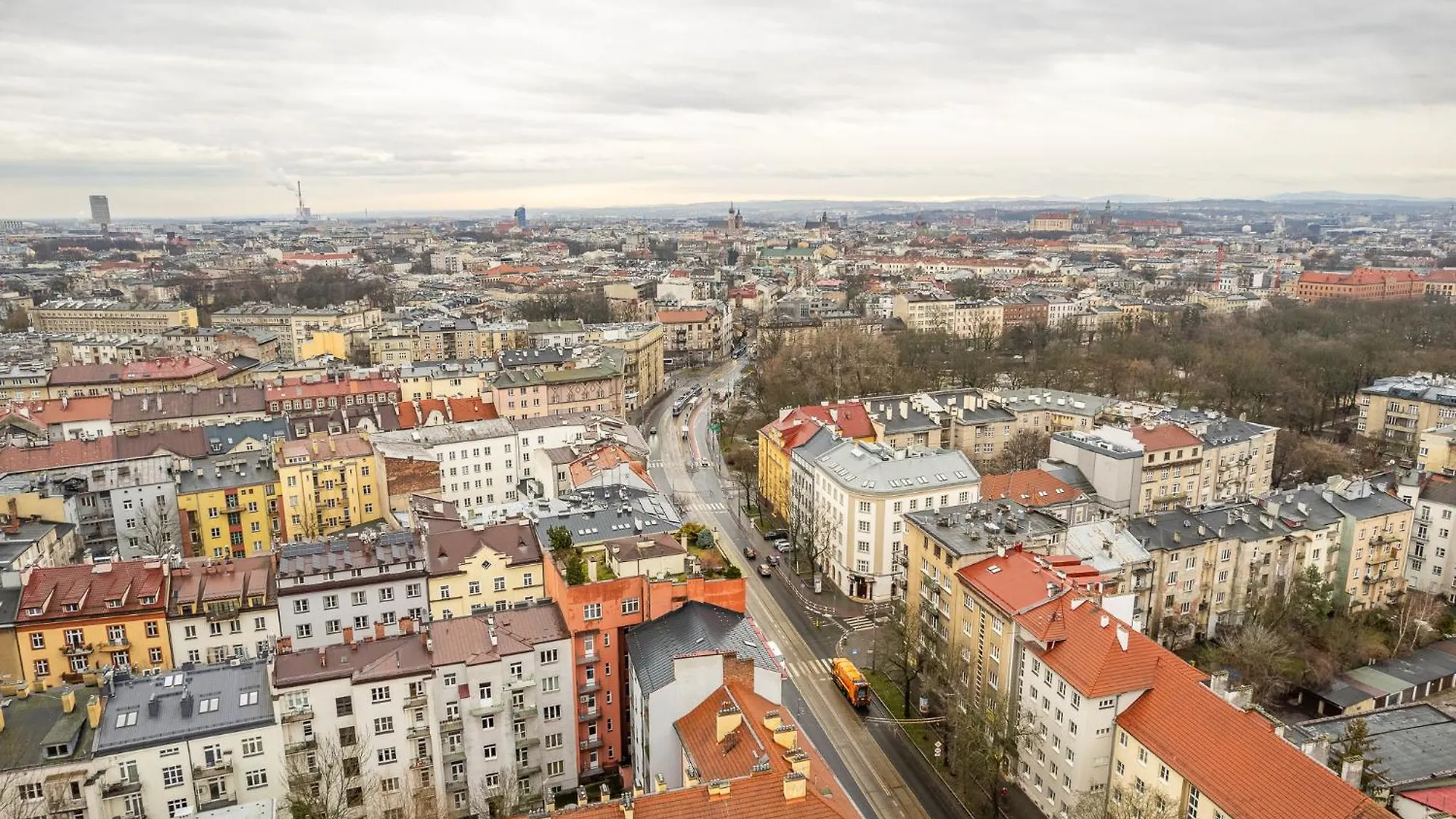 Krakow Krowodrza Studio - Park & Trams Nearby - By Rentujemy